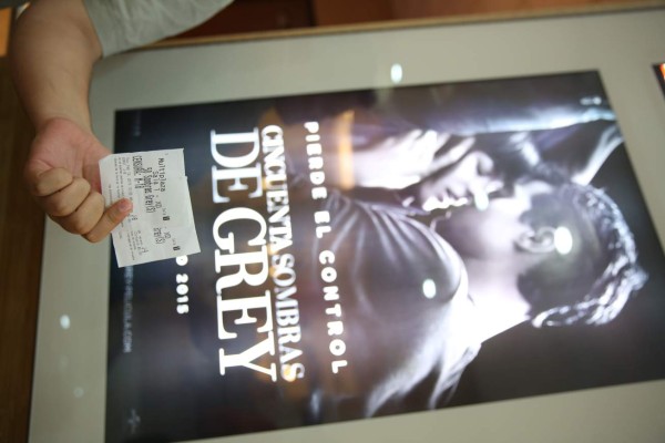 Euforia por Christian Grey ya comenzó