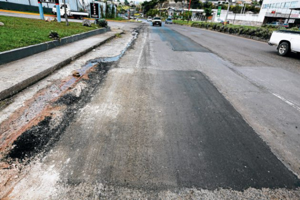 Con inversión de L 6 millones inicia rehabilitación del anillo periférico