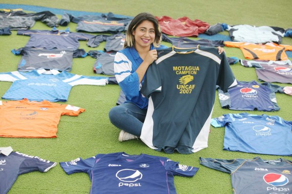 Elieth Silva, una apasionada por Motagua