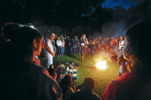 Con rituales despiden ciclo calendárico maya