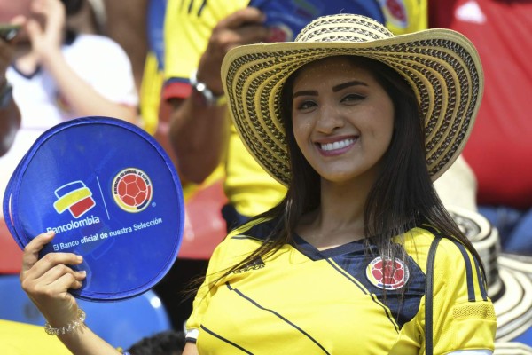 Color al máximo en Barranquilla con juego antre Colombia y Brasil