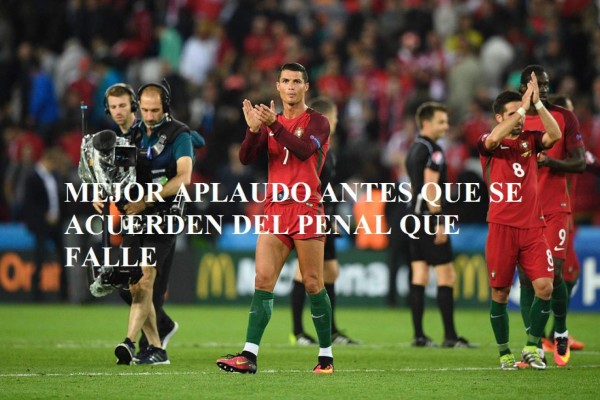 Los memes de CR7 luego de fallar el penal ante Austria en la Eurocopa