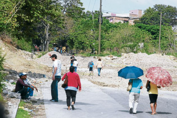 Soptravi reparará calle de Los Robles
