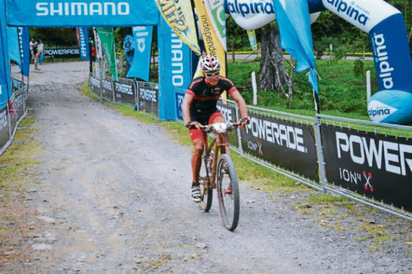 Ciclista hondureño Milton Ramos llega quinto en ruta de los Conquistadores
