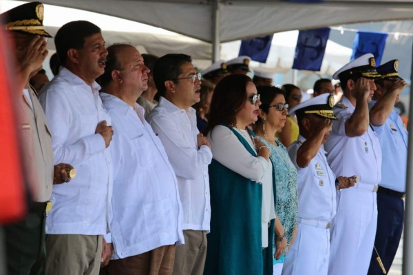 Así comienza sus misiones el buque 'Gracias a Dios' en Honduras