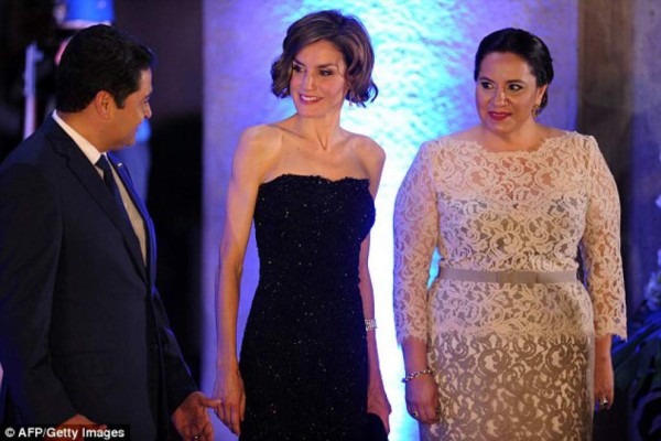 La imagen y los vestidos de Ana García Hernández, la primera dama de Honduras
