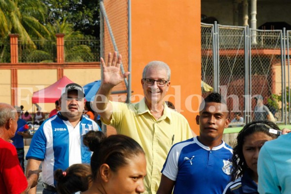 Un gringo, el amigo de toda la vida del 'Ñangui' Cardona del Honduras de El Progreso