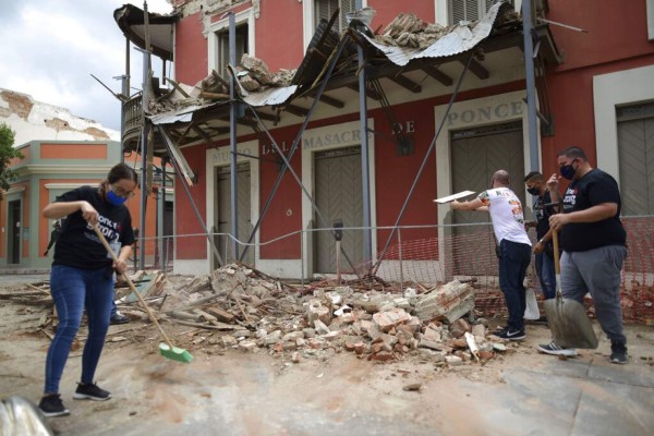 Imágenes de los daños estructurales que dejó sismo en Puerto Rico