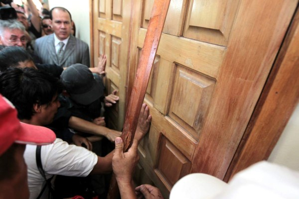 FOTOS: Así fue el zafarrancho en la CSJ