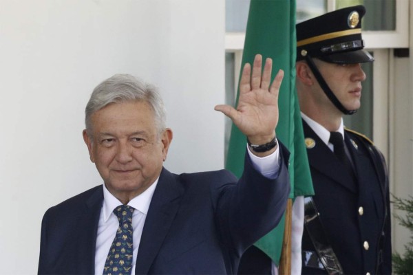 Las imágenes del histórico encuentro de Donald Trump y AMLO