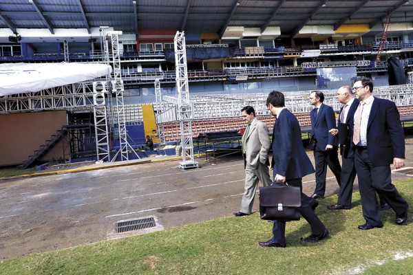 Avanzadas de delegaciones conocen protocolo de ceremonia