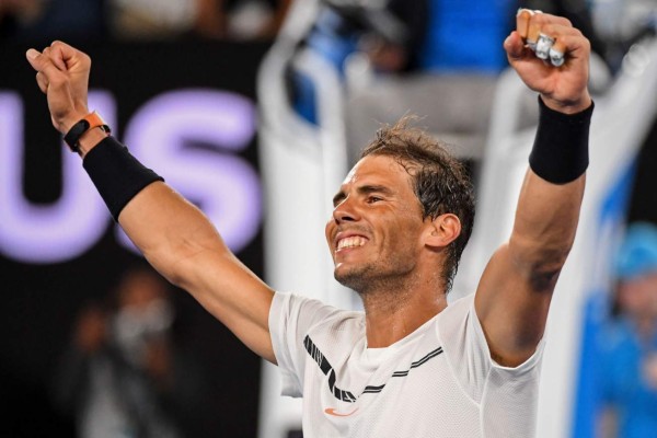 Rafael Nadal pasa a cuartos de final en Australia tras vencer a Gael Monfils