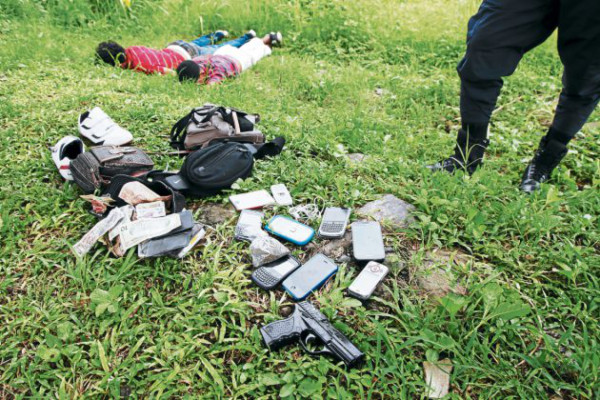 Los capturan por atracos a turistas en El Merendón