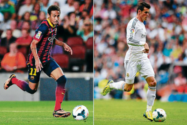 Gareth Bale y Neymar se estrenarán en el clásico