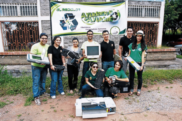 Guerra abierta contra la basura tecnológica en Honduras