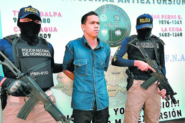 Honduras: Por extorsión cae líder de la 18
