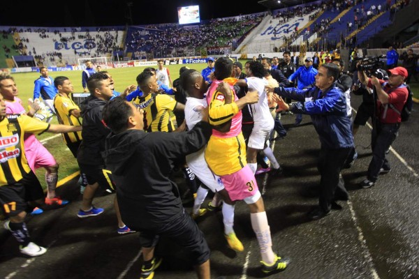 Olimpia luchó para ser líder en Honduras