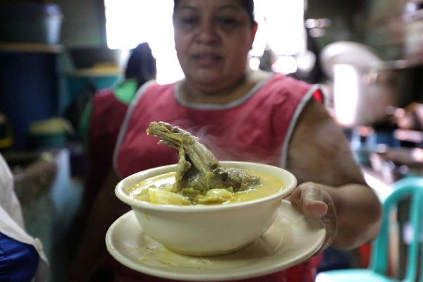 Sopas al estilo hondureño