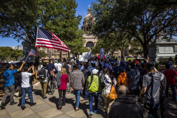 Las mejores imágenes del 'día sin migrantes' en EEUU