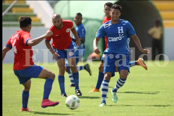 La Selección de Honduras sub 23 triunfa ante Gimnástico y Lobos UPNFM