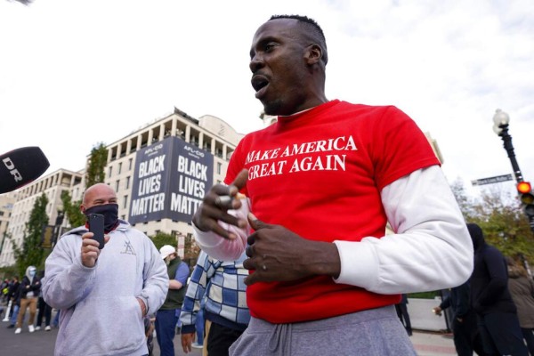 FOTOS: Inician primeras protestas en espera de resultados de las elecciones en Estados Unidos