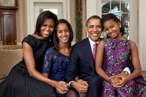 El notable cambio físico de Sasha, la hija menor de Michelle y Barack Obama