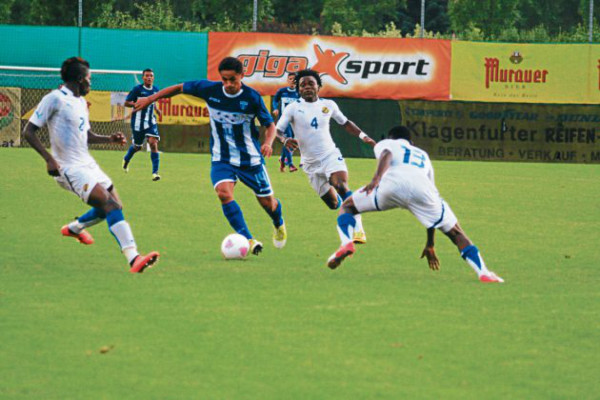 Sub 23 de Honduras golea 2-0 a Gabón