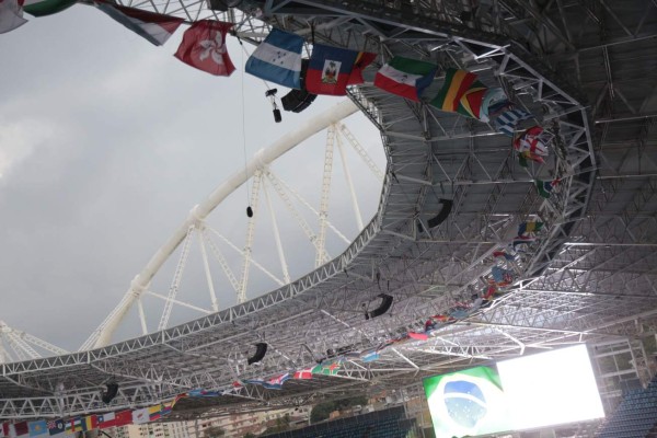 El Engenhão, listo para recibir a Honduras en Río