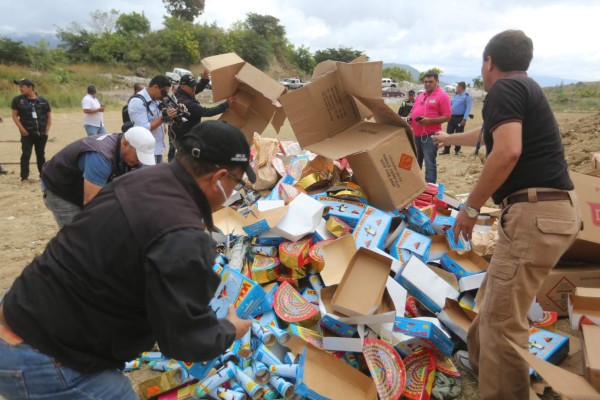Con Inteligencia de Fusina harán decomisos de pólvora en la capital