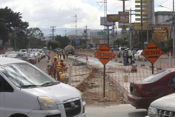 Apenas 38% avanzaron este año obras de ingeniería del Trans 450