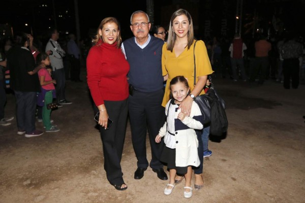 Así se vivió la inauguración de la Villa Navideña en la capital de Honduras