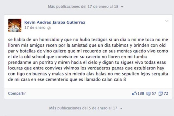 El joven rapero que predijo en Facebook que sería asesinado