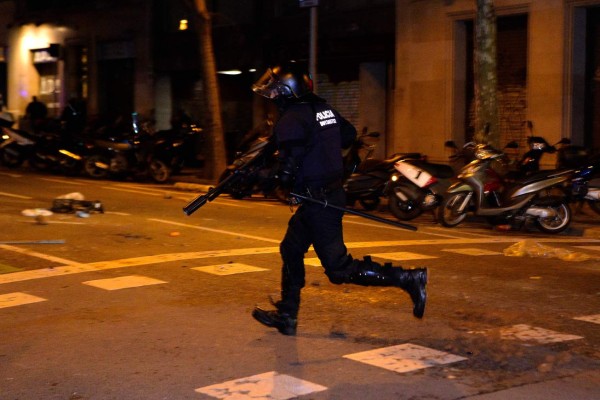 FOTOS: Protestas en Cataluña tras el arresto del expresidente Carles Puigdemont en Alemania