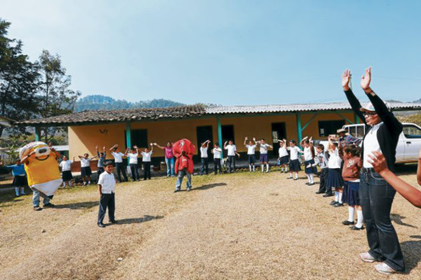 Escolares de Silisgualagua, Güinope, ya están equipados