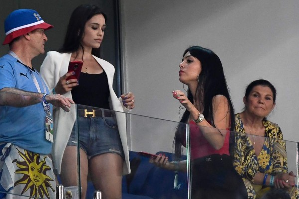 El sexy atuendo que usó Georgina Rodríguez para apoyar a Cristiano Ronaldo y a Portugal