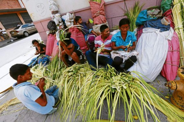 Feligresía católica de Honduras conmemora el Domingo de Ramos