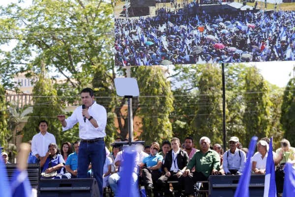 Juan Orlando celebra dos años de gobierno