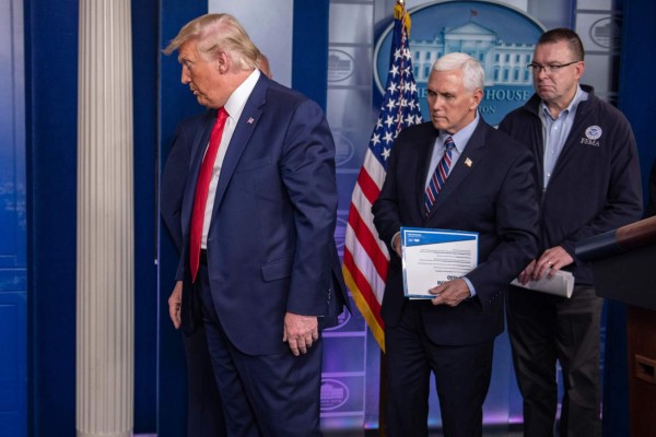 FOTOS: Trump está 'un poco enojado' con China por el coronavirus