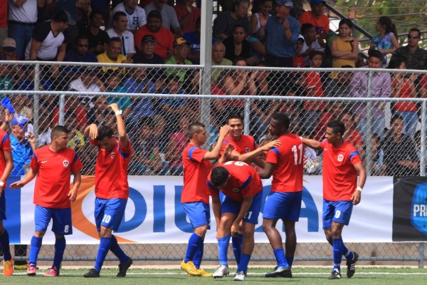 Gimnastico clasificó con goleada ante el Marcala