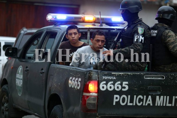 Capturan a uno de los jefes a nivel nacional de la pandilla 18 en la capital de Honduras