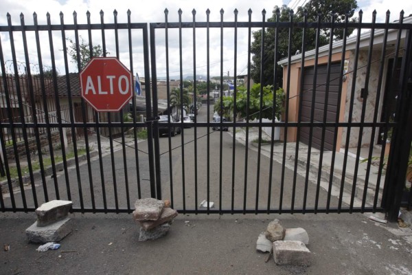 Sancionados siete barrios seguros en Tegucigalpa