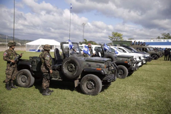 Presidentes del Triángulo Norte muestran fuerza para hacer frente a pandillas