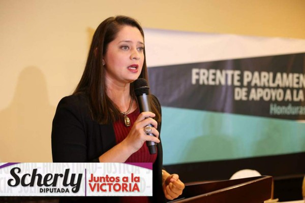 Scherly Arriaga, la bella diputada que se robará los suspiros en el Congreso Nacional
