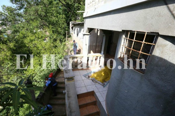 Hallan hombre muerto en casa abandonada de la colonia Villa Cristina de la capital de Honduras