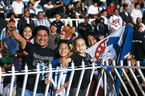 Un ambiente de primera para un club grande
