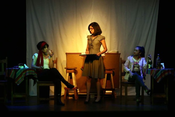 Bambú expuso el machismo en la obra 'Hombres”