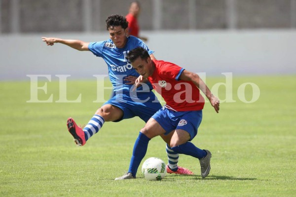 La Selección de Honduras sub 23 triunfa ante Gimnástico y Lobos UPNFM