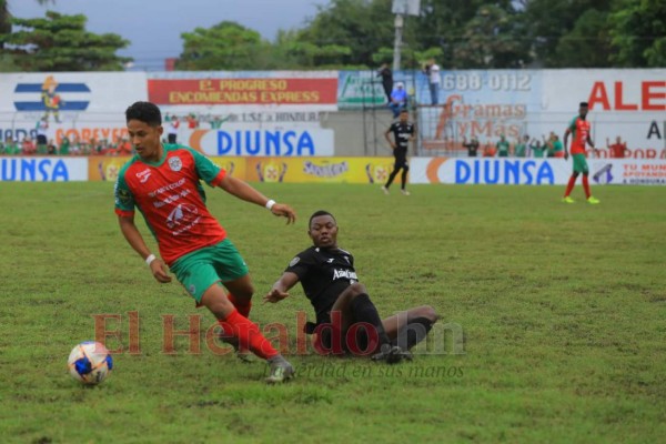 Marathón ganó 2-1 al Honduras Progreso en el Humberto Micheletti