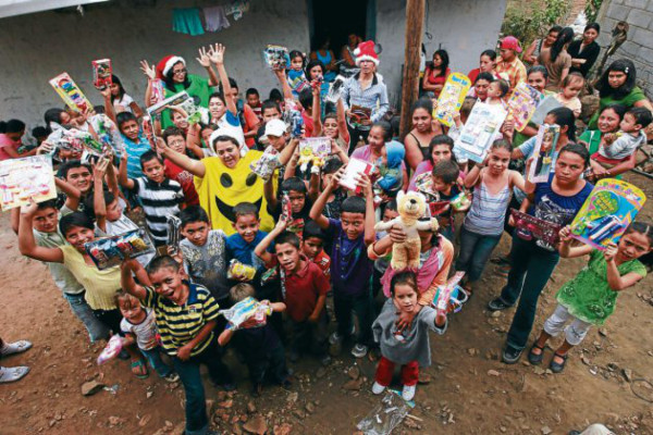Llenamos de sonrisas a los niños