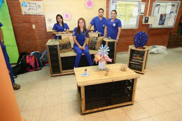 Realizan quinta Feria de Reciclaje en la UNAH